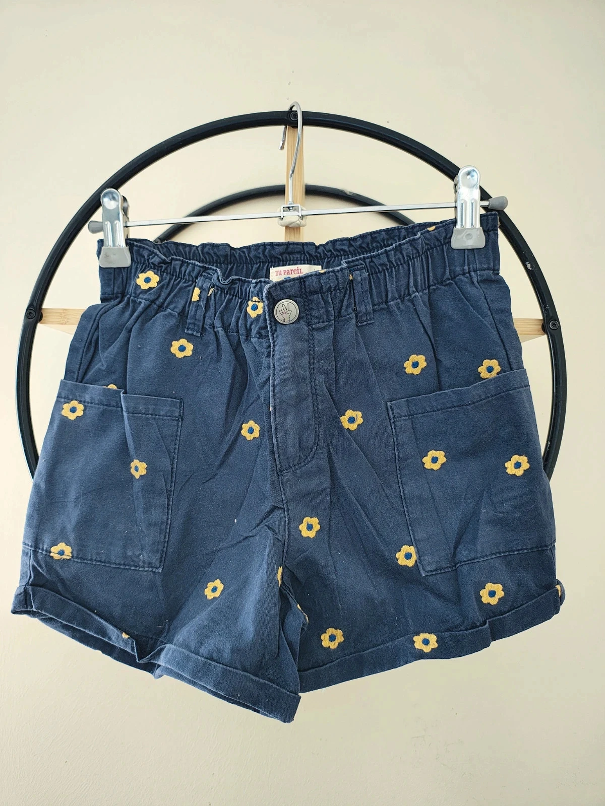 8 ans short brodé dpam du pareil au même